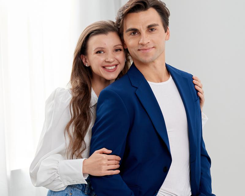 Denys Drozdyuk and Antonina Skobina