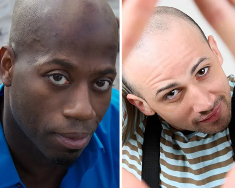 Sekou McMiller and Noel Bajandas