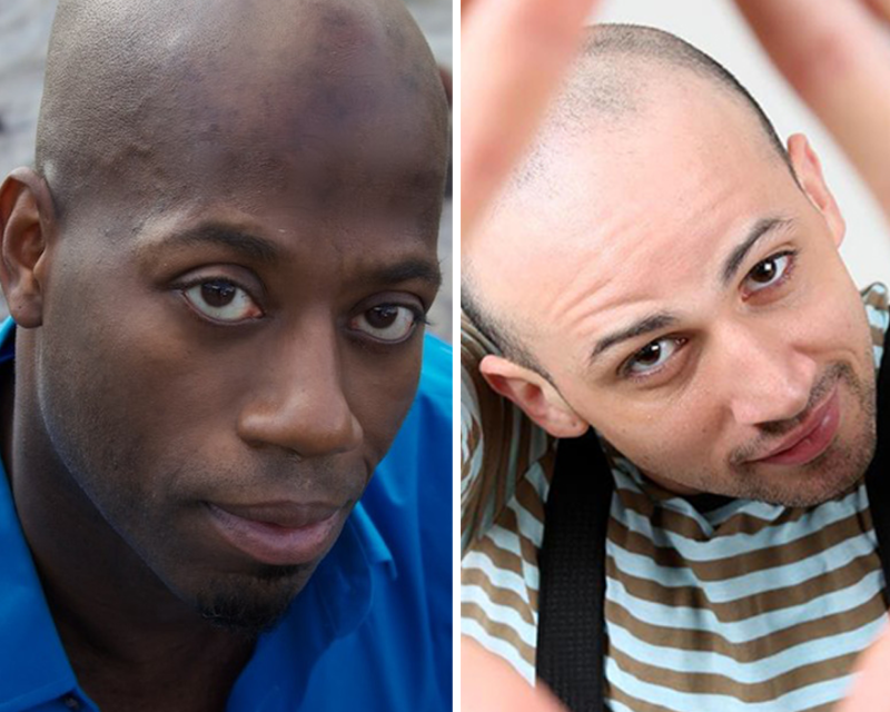 Sekou McMiller and Noel Bajandas