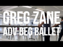 Preview image for the video &quot;Greg Zane | Advanced Beginner Ballet | #bdcnyc&quot;.