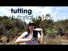 Preview image for the video &quot;TUTTING tutorial ft. Pandora Marie // .stance&quot;.