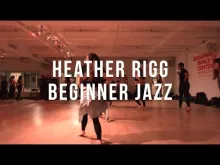 Preview image for the video &quot;Heather Rigg | Beginner Jazz | #bdcnyc&quot;.