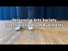 Preview image for the video &quot;40 Drum Rudiments Adapted for Tap Dance&quot;.