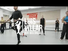 Preview image for the video &quot;Luis Villar | Adv Beg Ballet | #bdcnyc&quot;.