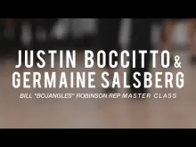 Preview image for the video &quot;Justin Boccitto and Germaine Salsberg | Bill &amp;amp;quot;Bojangles&amp;amp;quot; Robinson Rep Master Class | #bdcnyc&quot;.