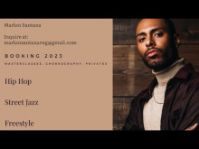 Preview image for the video &quot;Marlon Santana Teaching / Choreography Reel 2023&quot;.