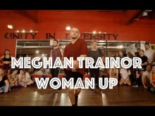 Preview image for the video &quot;Meghan Trainor - Woman Up | Hamilton Evans Choreography&quot;.