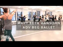 Preview image for the video &quot;Mary Beth Hansohn | Adv Beg Ballet | #bdcnyc&quot;.