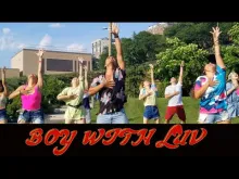 Preview image for the video &quot;Q Choreo | BTS - &amp;amp;quot;Boy With Luv&amp;amp;quot; (방탄소년단) 작은 것들을 위한 시 (QsNewz Remix)&quot;.