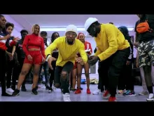Preview image for the video &quot;Afro Dance Class in New York ** Choreography by Mr Shawtyme X Pyrotech ** Bulo - MAKHELWANE&quot;.