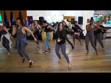 Preview image for the video &quot;Salsa Mania Saturday Class Demo&quot;.