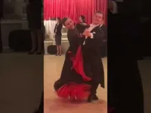 Preview image for the video "Competition Waltz #waltz #ballroomcompetition #ballroomdancers #waltzdance #ballroomdancesport".