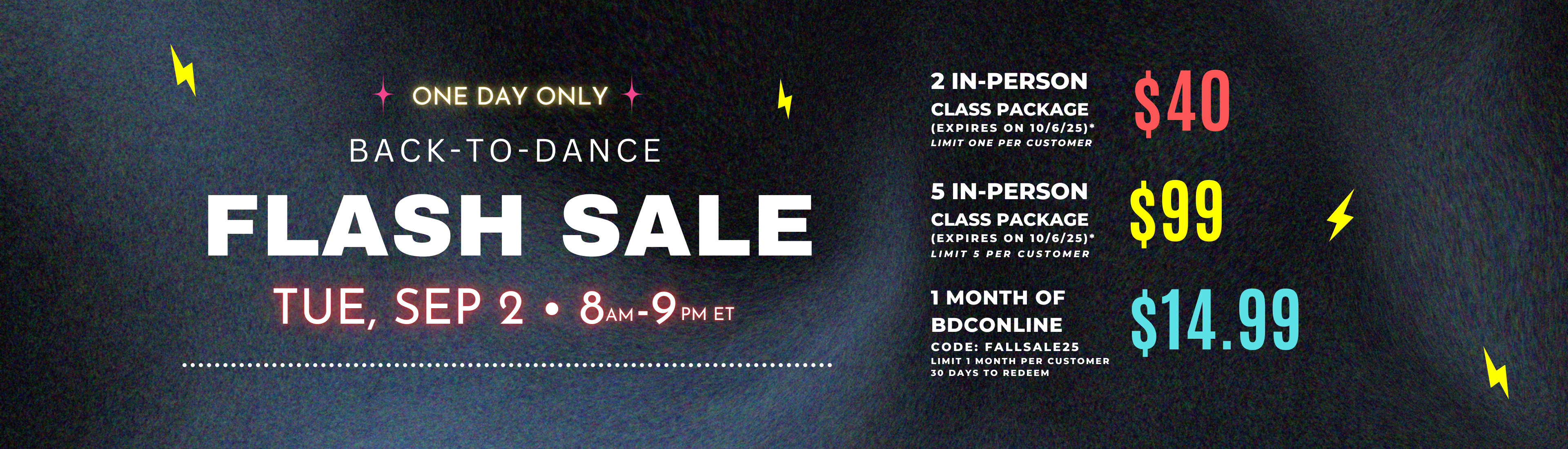 2025 Flash Sale