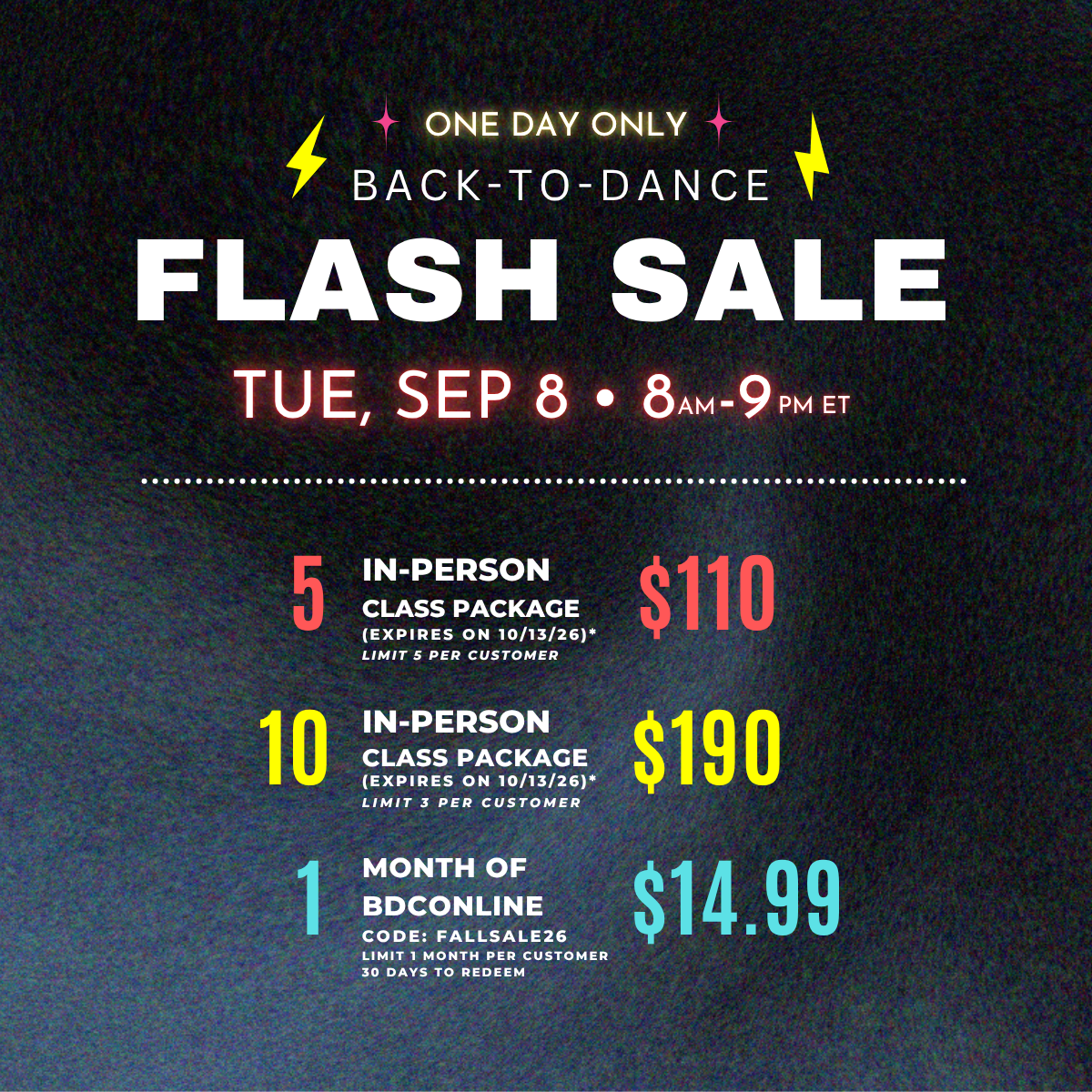 Flash Sale