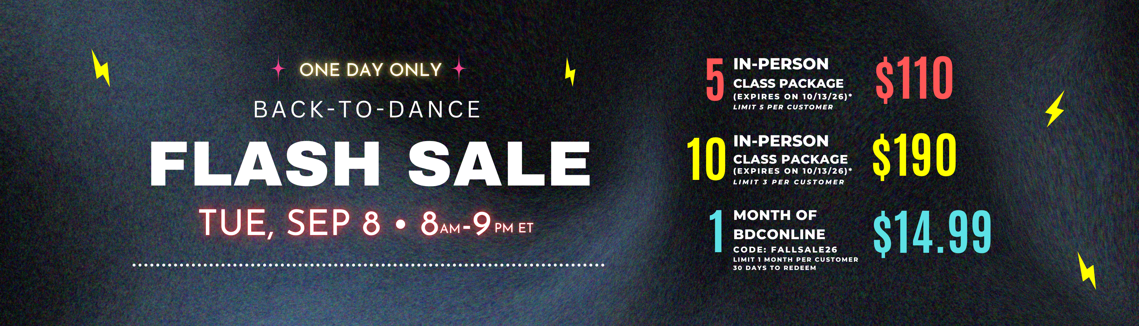 Flash Sale