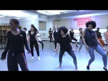Preview image for the video &quot;A taste of Beginner JAZZ w/ Sheila Barker | CLASS FOOTAGE | #bdcnyc&quot;.